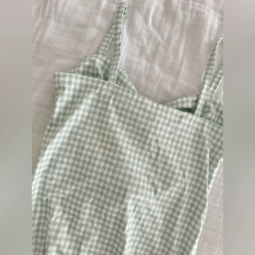 Gingham Tie-Back Bodysuit - Kids